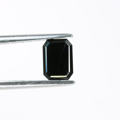0.66 CT Natural Loose Emerald Cut Salt & Pepper Diamond - Unique Gift for Her - Labor Day Sale