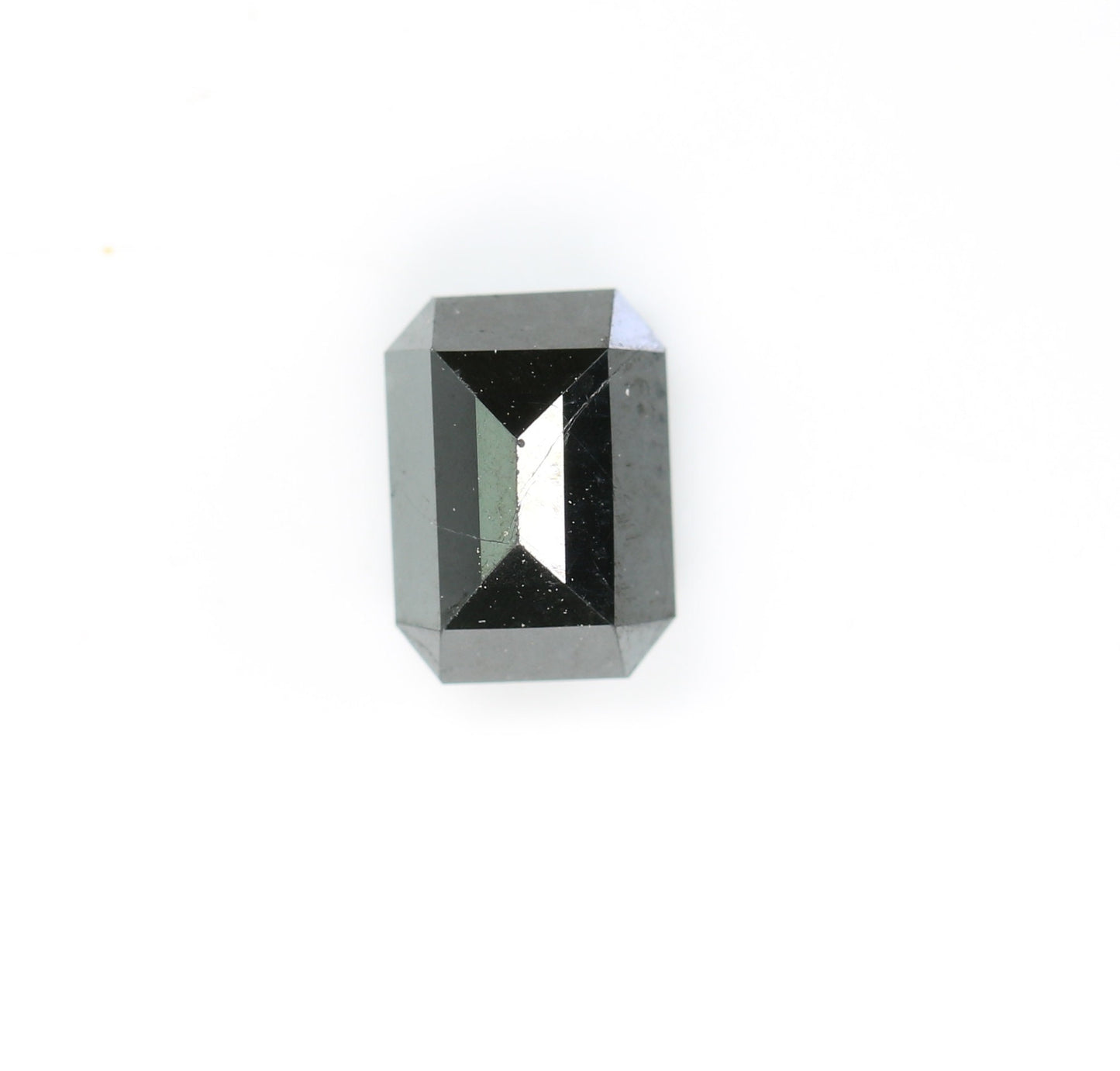 0.66 CT Natural Loose Emerald Cut Salt & Pepper Diamond - Unique Gift for Her - Labor Day Sale