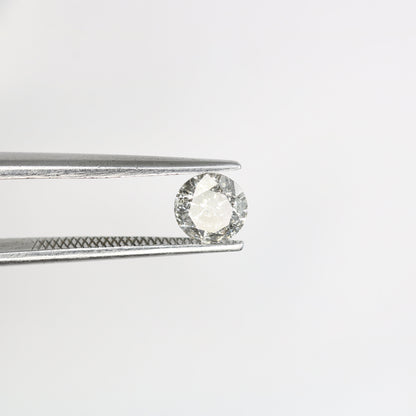 0.51 CT Natural Round Brilliant Cut Salt and Pepper Diamond | Ideal for Wedding Jewelry, Engagement Rings,Gold Rings | Perfect Gift for Wife