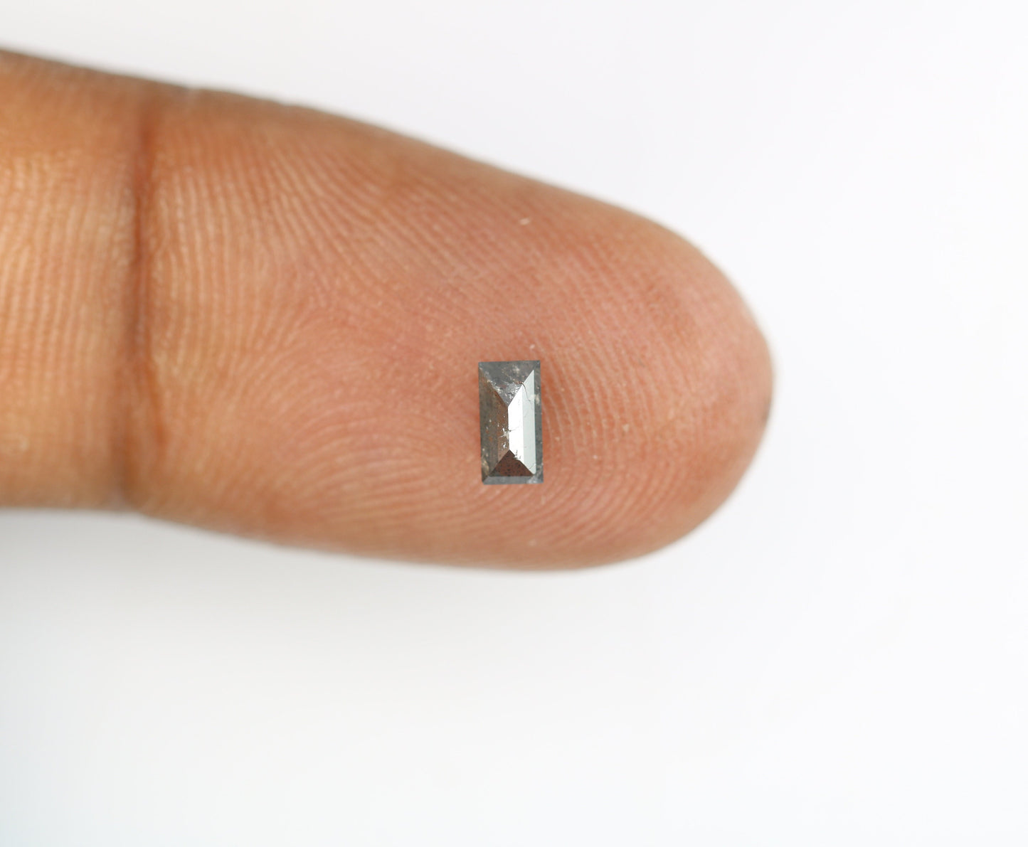 0.24 CT Baguette Shape Salt And Pepper Diamond | Natural Loose Black/Grey Diamonds For Weeding & Earring | For pendant | For Bracelet