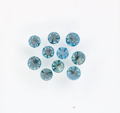 1.12 CT Treated Blue Round Brilliant Cut Polished Diamond | Ideal for Engagement Rings, Wedding Jewelry, and Gifts | Perfect for Girlfriend