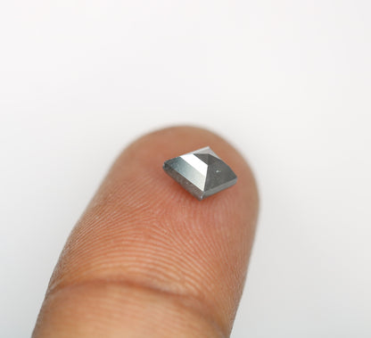 1.18 CT Shape Salt and Pepper Kite Shape - Natural Kite shape Loose Diamond -For 14k Gold Jewelry - Christmas Gift - LABORDAY Offer