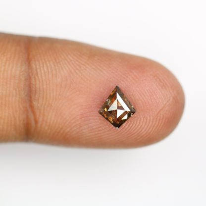 0.68 Shape Salt and Pepper Kite Shape - Natural Kite shape Loose Diamond -For 14k Gold Jewelry - Christmas Gift - LABORDAY Offer