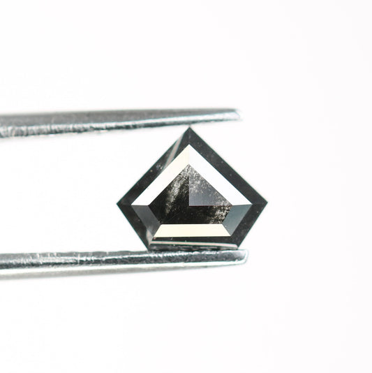 0.65 CT Natural Black Diamond Shape Rustic Diamond For Wedding Ring | Halo Set Ring | Prong Set Ring | Gift For Girl Friend | Birthday Gift