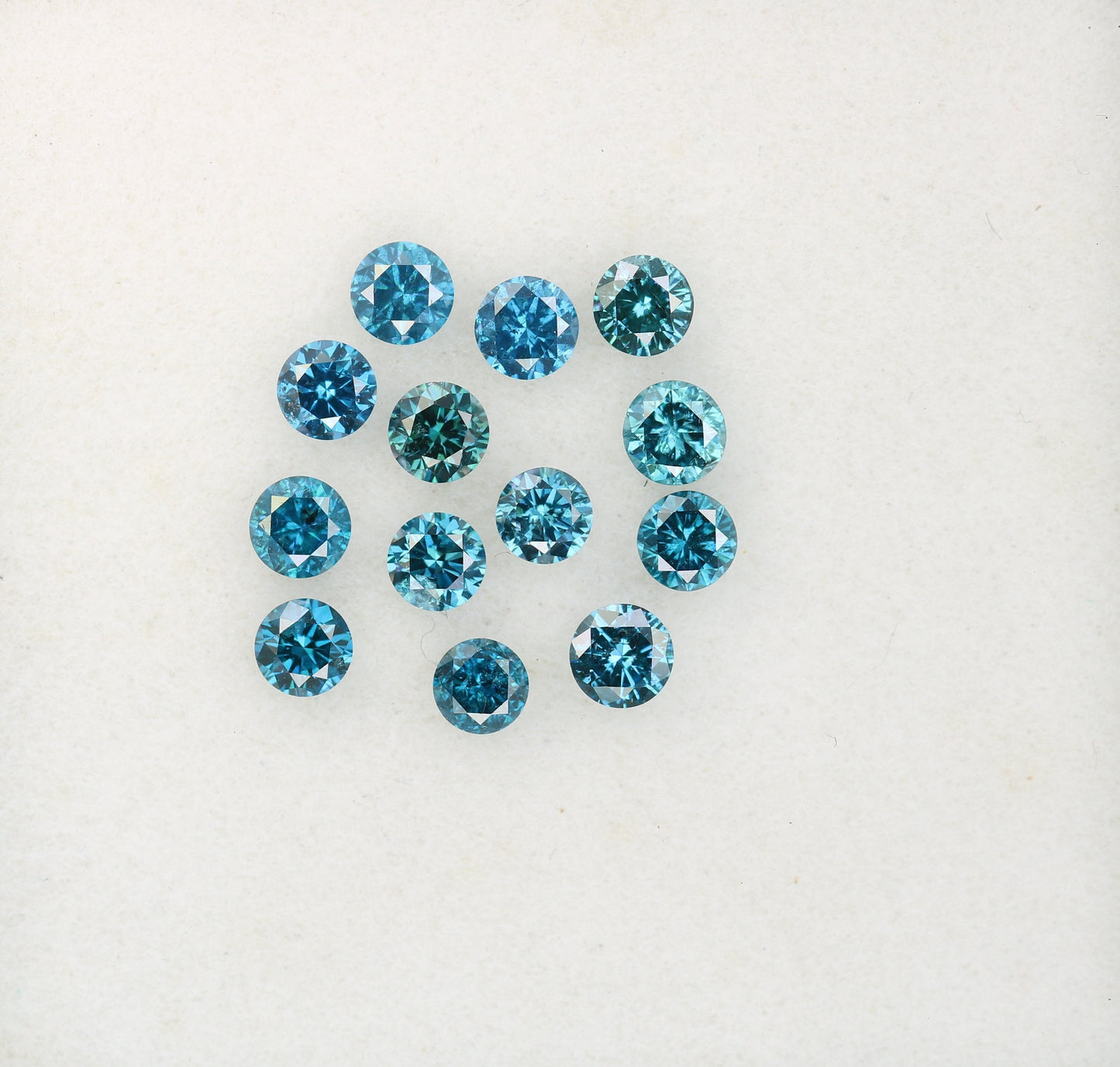 1.09 CT Blue Round Brilliant Cut Polished Diamond | Ideal for Engagement Rings, Halo Set Designs, and Wedding Gifts | Perfect for Wife