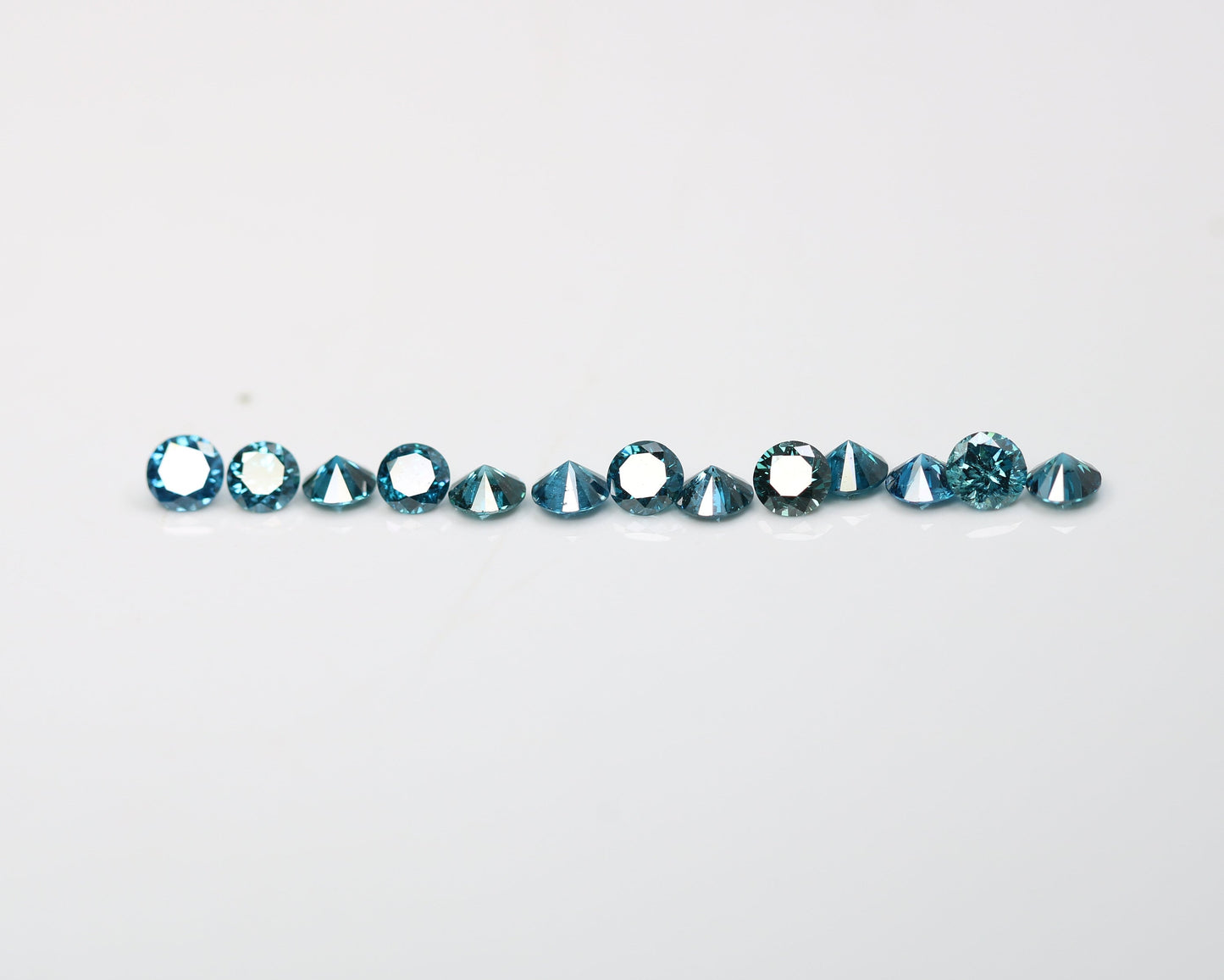 1.09 CT Blue Round Brilliant Cut Polished Diamond | Ideal for Engagement Rings, Halo Set Designs, and Wedding Gifts | Perfect for Wife