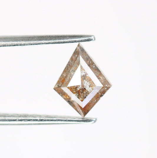 0.89 CT Shape Salt and Pepper Kite Shape - Natural Kite shape Loose Diamond -For 14k Gold Jewelry - Christmas Gift - LABORDAY Offer
