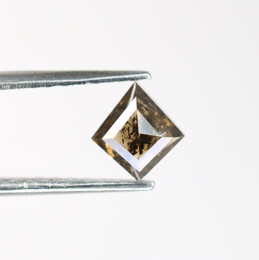 0.81 CT Shape Salt and Pepper Kite Shape - Natural Kite shape Loose Diamond -For 14k Gold Jewelry - Christmas Gift - LABORDAY Offer