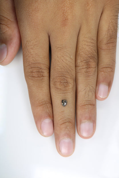 Salt and Pepper Hexagon Cut - Natural Loose Hexagon Shape -Unique Diamond for Ring - Special Gift for Her - Wholesaler of Diamond