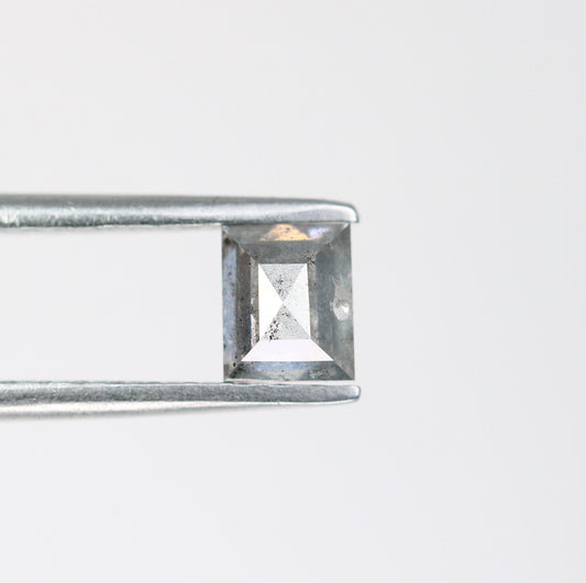 0.61 CT Elegant Salt And Pepper Square Shape Diamond For Wedding Ring | Jewellery For Multiple Occasions | Gift For Wife | Anniversary Gift