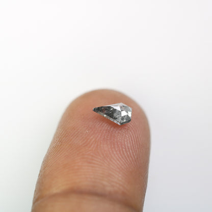 0.54 CT Real Natural Diamond Shape Salt and Pepper Diamond For Engagement Ring | Wedding Jewelry | Gift For Girl Friend | Anniversary Gift
