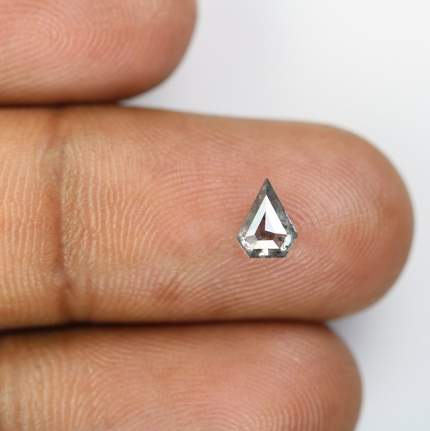 0.54 CT Real Natural Diamond Shape Salt and Pepper Diamond For Engagement Ring | Wedding Jewelry | Gift For Girl Friend | Anniversary Gift