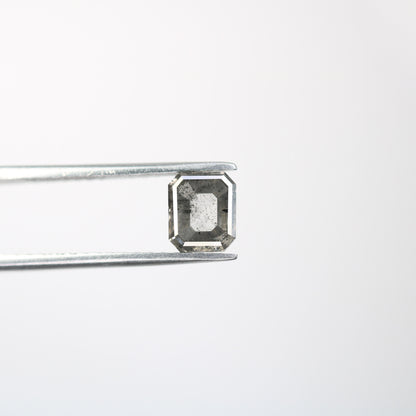 1.06 CT Emerald Cut Loose Diamond - Salt and Pepper Emerald Shape Diamond - Emerald For Wedding Ring - LABORDAY Offer - Customize Jewelry
