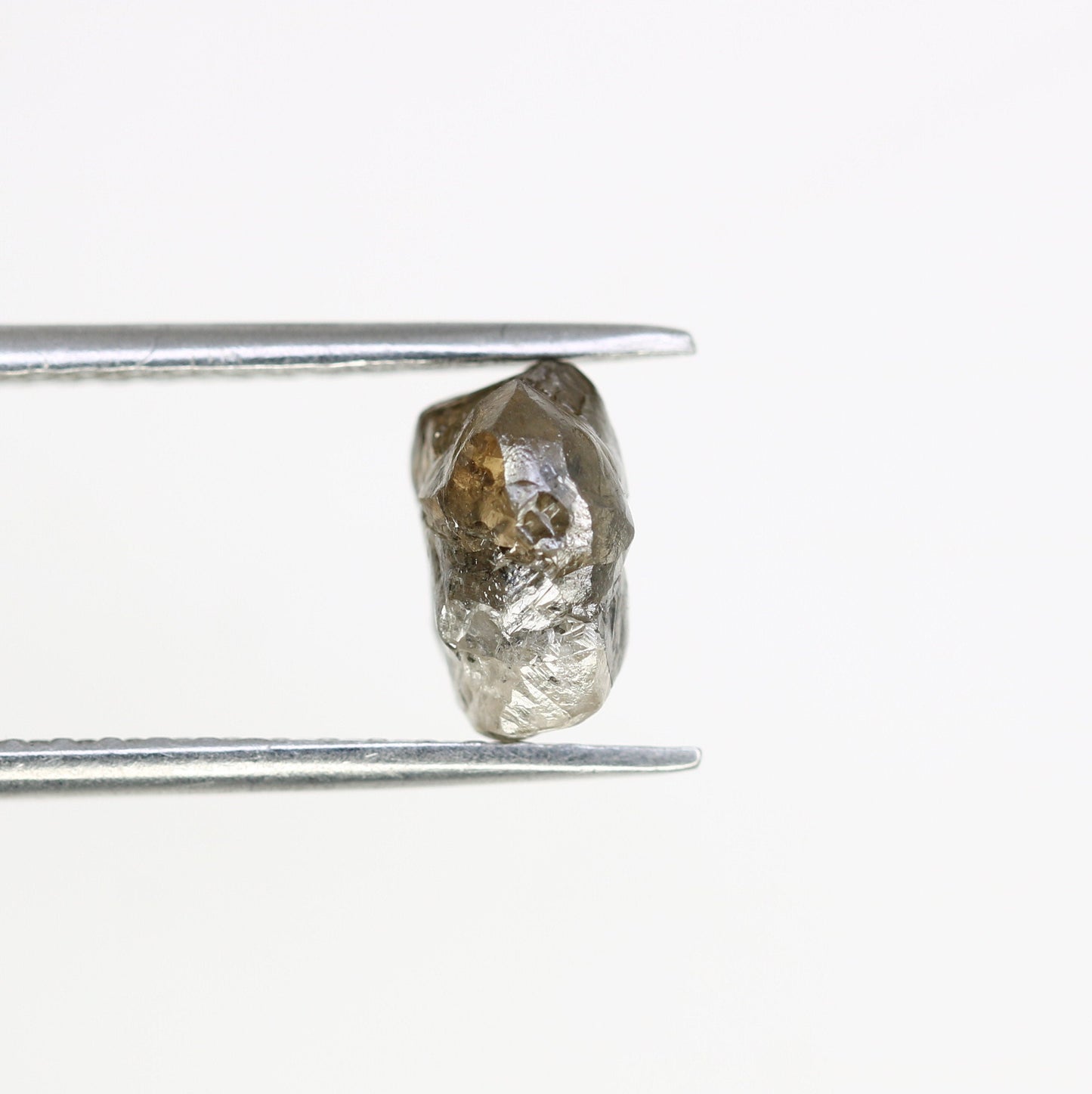 2.4 CT salt and pepper raw rough diamond uncut African diamond for her conflict-free ring rough diamond ring gift for girlfriend