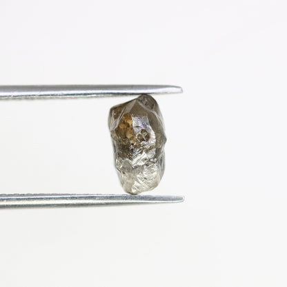 2.4 CT salt and pepper raw rough diamond uncut African diamond for her conflict-free ring rough diamond ring gift for girlfriend