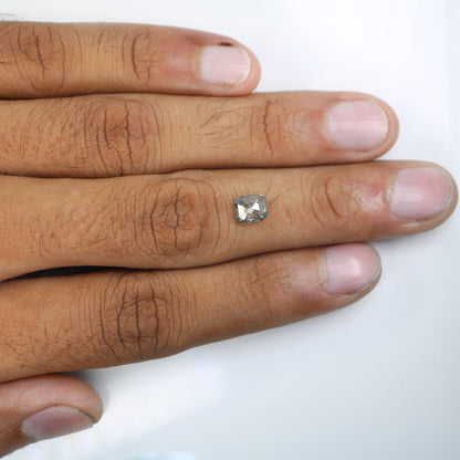 1.06 CT Emerald Cut Loose Diamond - Salt and Pepper Emerald Shape Diamond - Emerald For Wedding Ring - LABORDAY Offer - Customize Jewelry