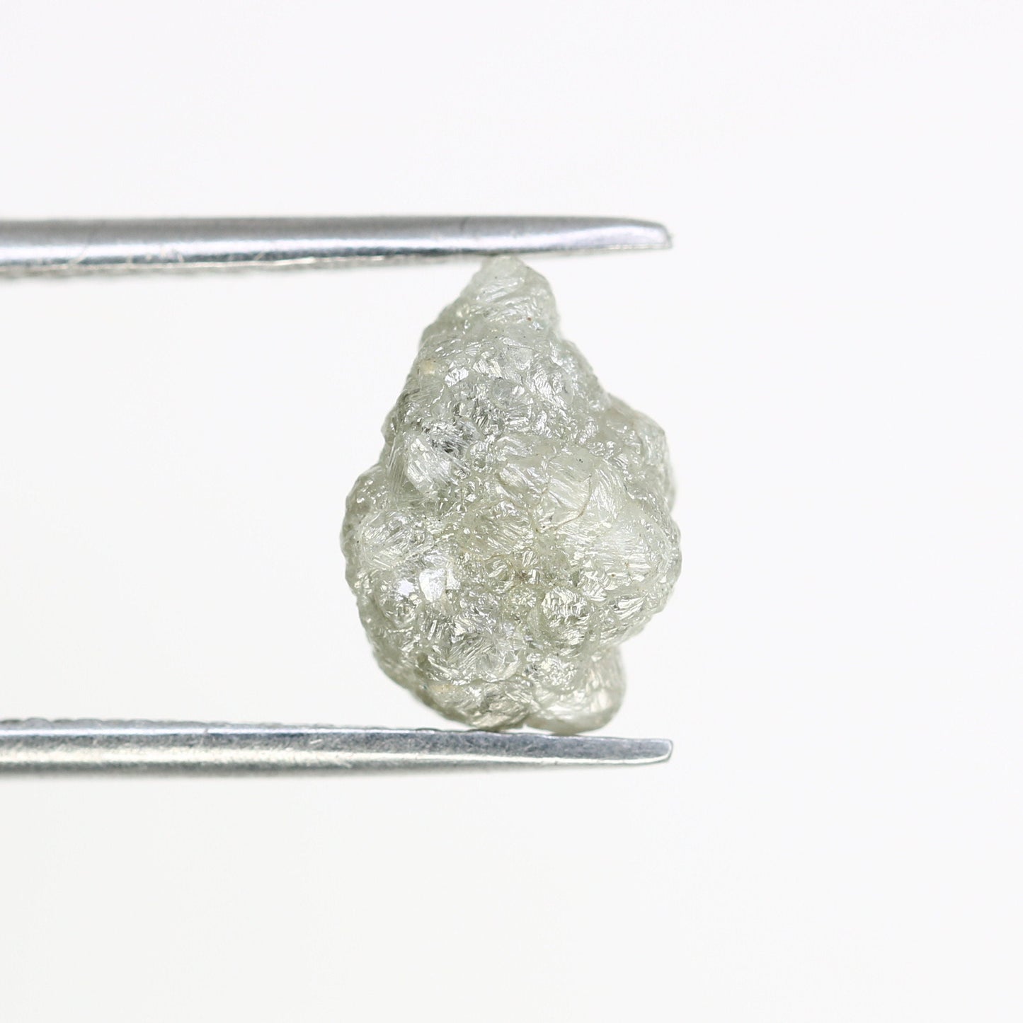2.83 CT salt and pepper raw rough uncut African diamond for her conflict-free ring rough diamond ring gift for girlfriend