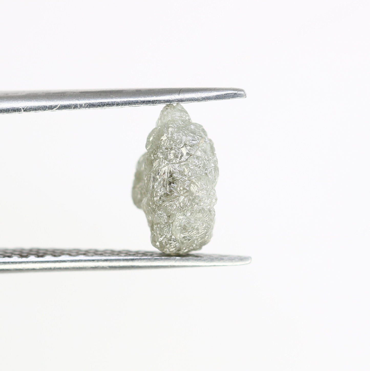 2.83 CT salt and pepper raw rough uncut African diamond for her conflict-free ring rough diamond ring gift for girlfriend