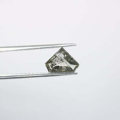 1.56 CT Natural Diamond Shape Salt and Pepper Diamond For Engagement Ring | Wedding Jewelry | Gift For Wife | Gift For Him | Birthday Gift