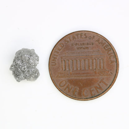 3 CT salt and pepper raw rough uncut African diamond for her conflict-free ring rough diamond ring gift for girlfriend