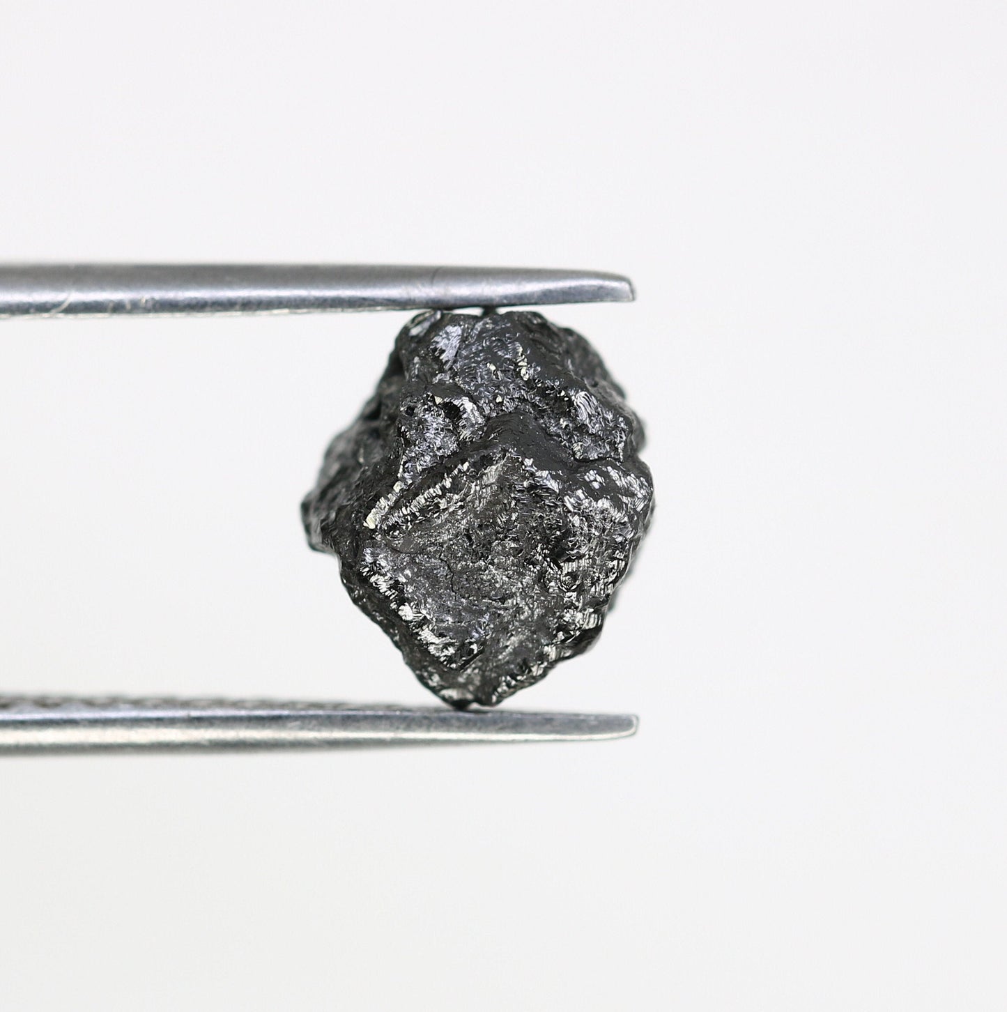 3.26 CT salt and pepper raw rough uncut African diamond for her conflict-free ring rough diamond ring gift for girlfriend