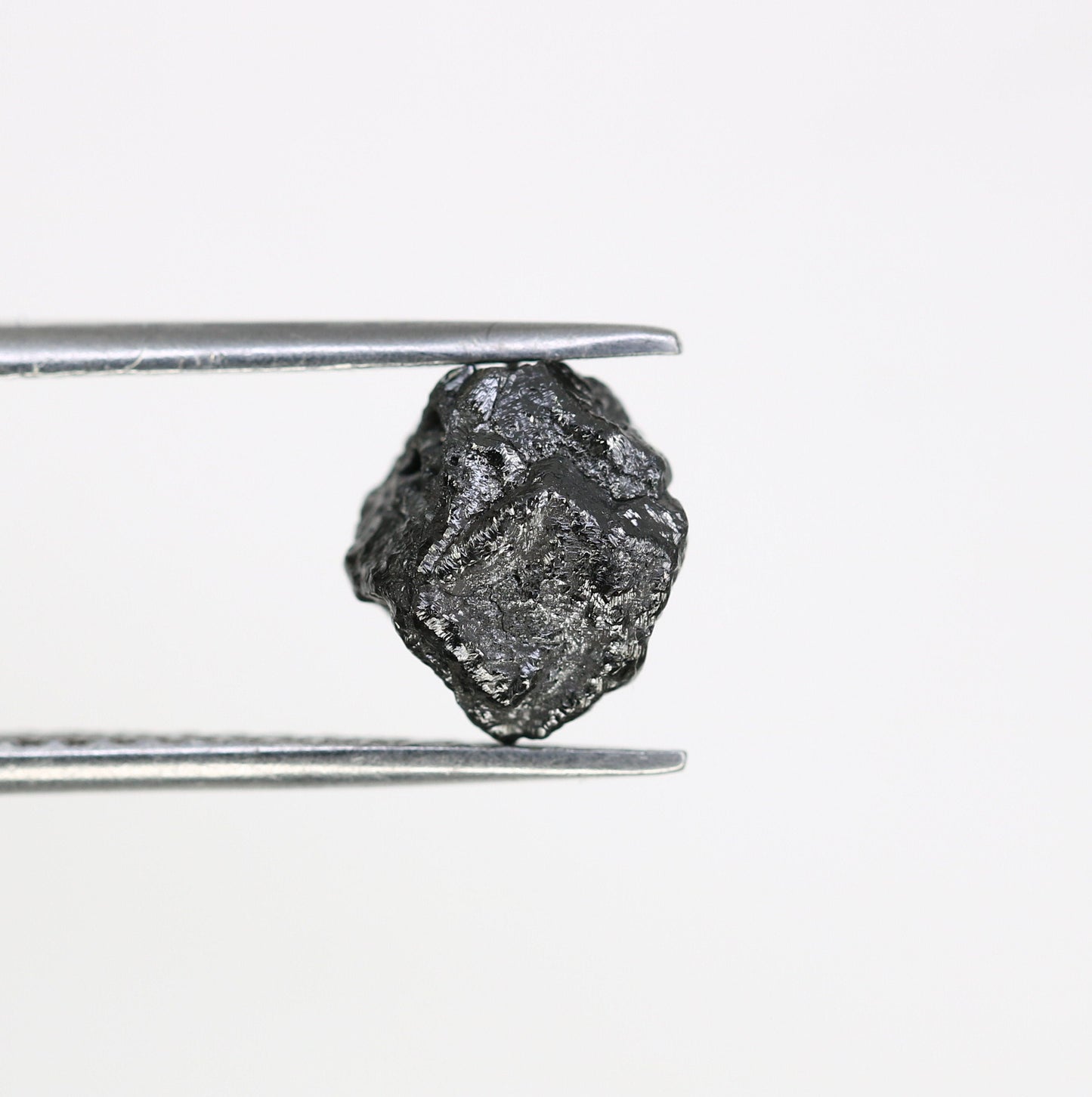 3.26 CT salt and pepper raw rough uncut African diamond for her conflict-free ring rough diamond ring gift for girlfriend