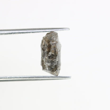 3.15 CT salt and pepper raw rough uncut African diamond for her cube diamond rough diamond ring gift for girlfriend