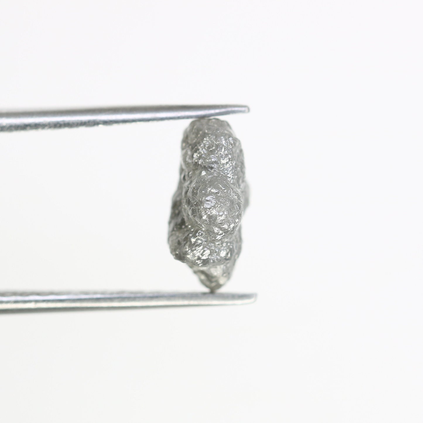 3.13 CT salt and pepper raw rough uncut African diamond for her conflict-free rough diamond ring gift for girlfriend