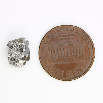 3.15 CT salt and pepper raw rough uncut African diamond for her cube diamond rough diamond ring gift for girlfriend