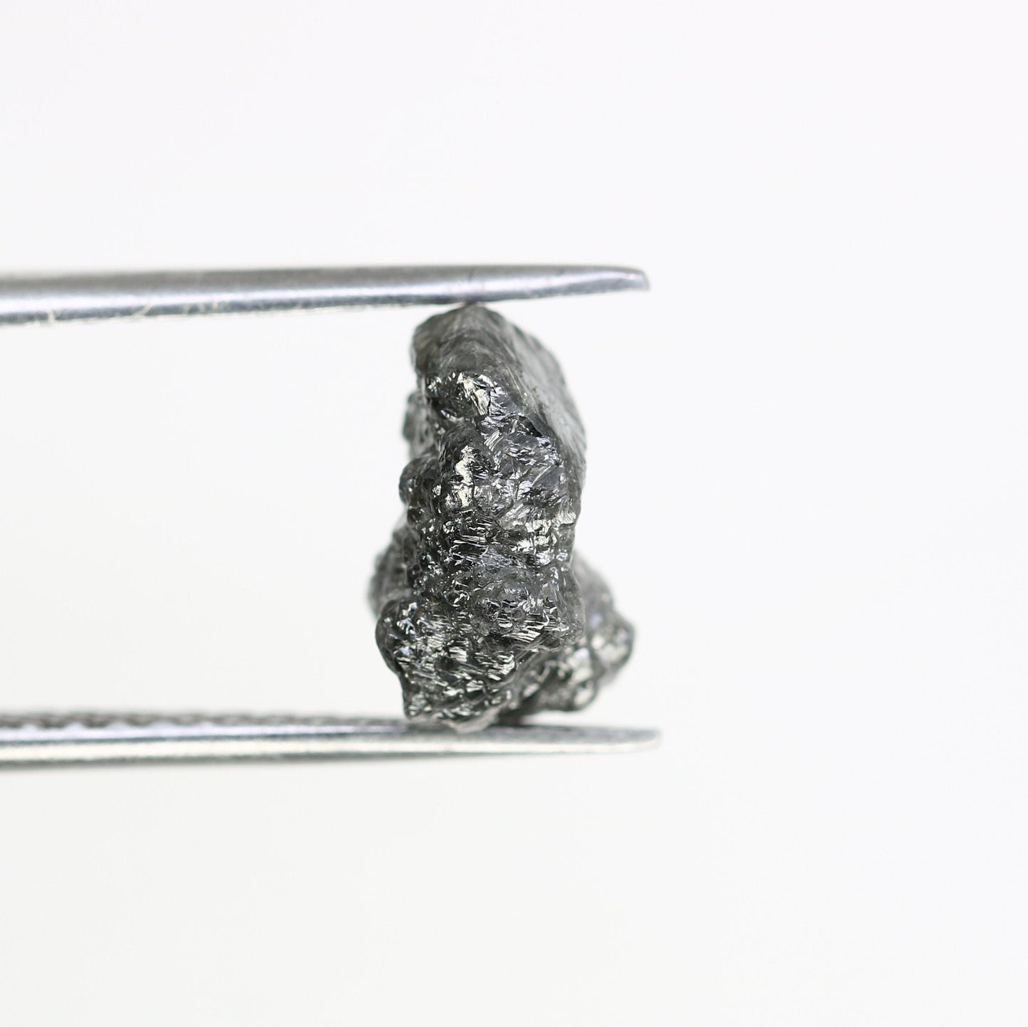 3.62 CT salt and pepper raw rough uncut African diamond for her conflict-free rough diamond ring gift for girlfriend