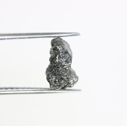 3.62 CT salt and pepper raw rough uncut African diamond for her conflict-free rough diamond ring gift for girlfriend