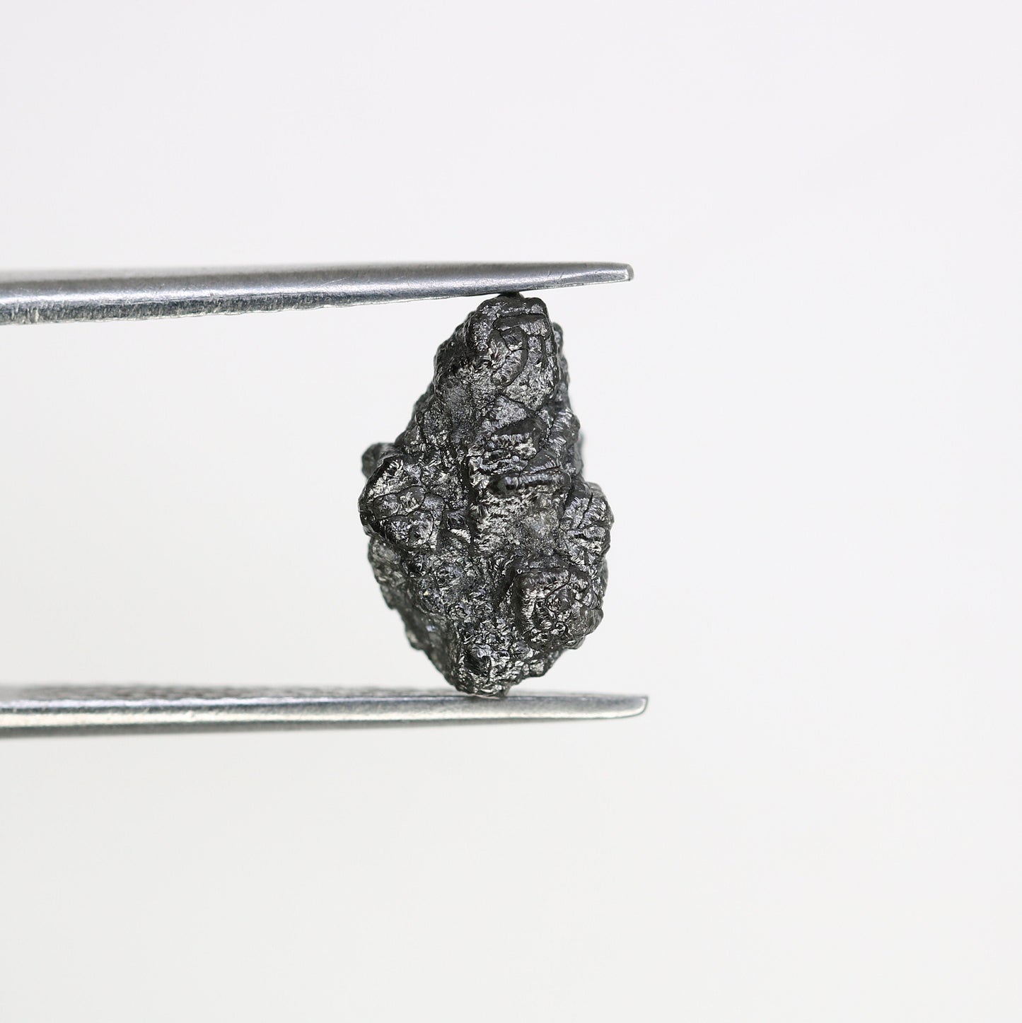 3.98 CT salt and pepper raw rough uncut African diamond for her conflict-free rough diamond ring gift for girlfriend
