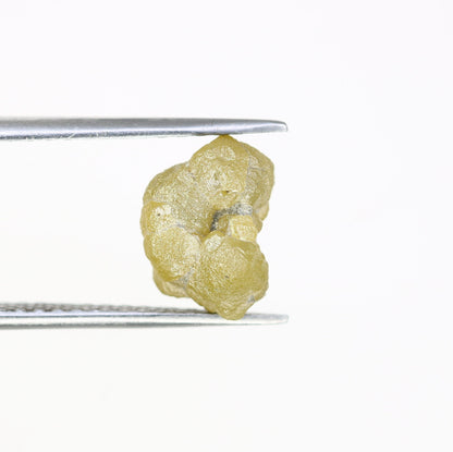 4.41 CT salt and pepper raw rough uncut African diamond for her conflict-free rough diamond ring gift for girlfriend