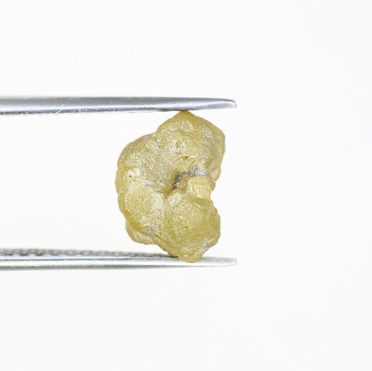 4.41 CT salt and pepper raw rough uncut African diamond for her conflict-free rough diamond ring gift for girlfriend