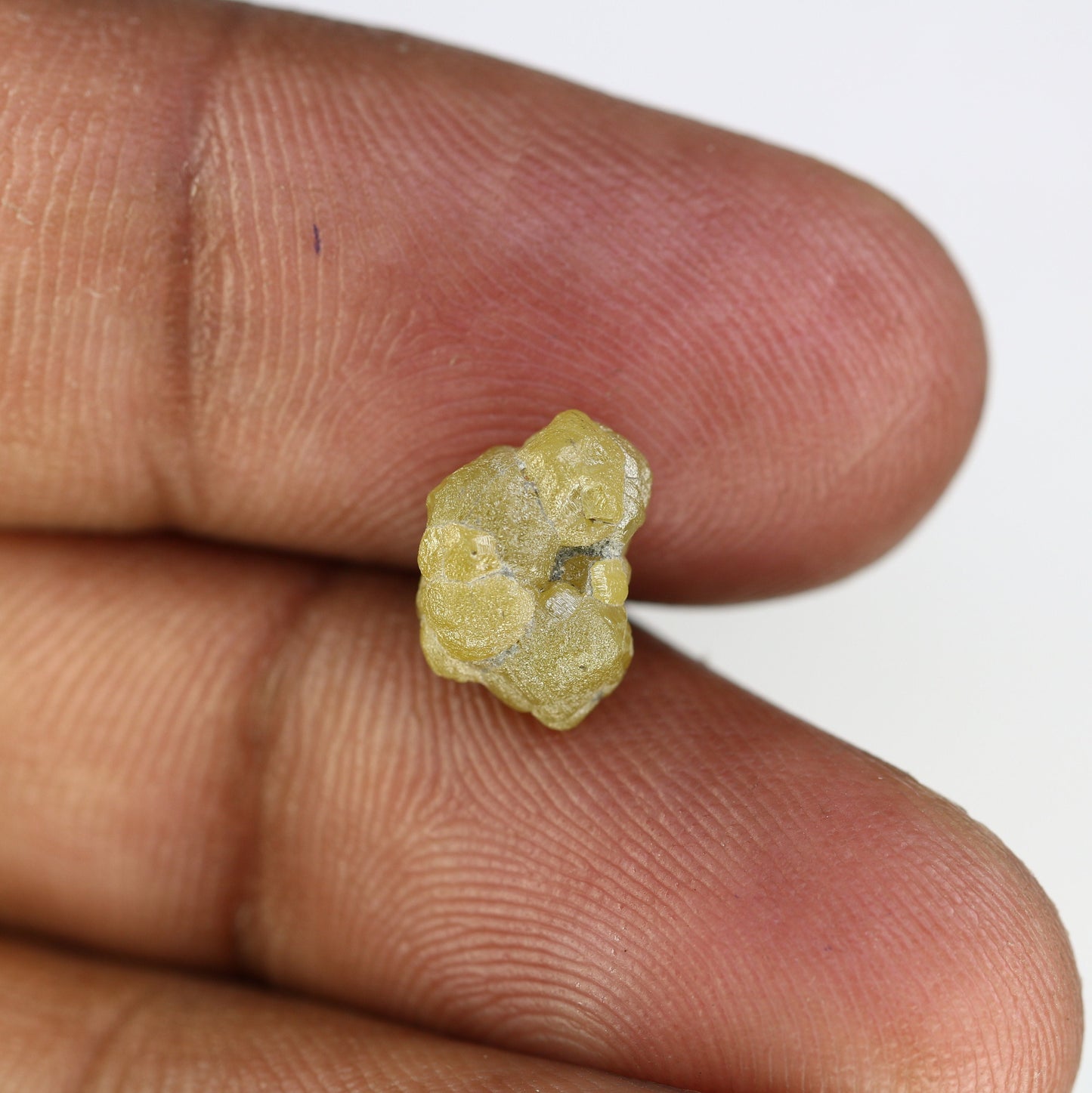 4.41 CT salt and pepper raw rough uncut African diamond for her conflict-free rough diamond ring gift for girlfriend