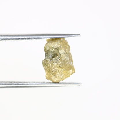 4.35 CT green raw rough diamond natural uncut diamond loose diamonds for her antique wedding ring gifts for mom salt and pepper