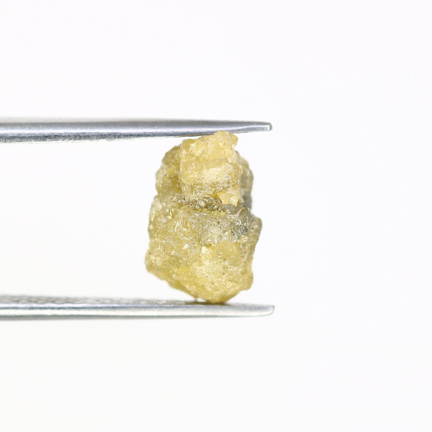 4.35 CT green raw rough diamond natural uncut diamond loose diamonds for her antique wedding ring gifts for mom salt and pepper