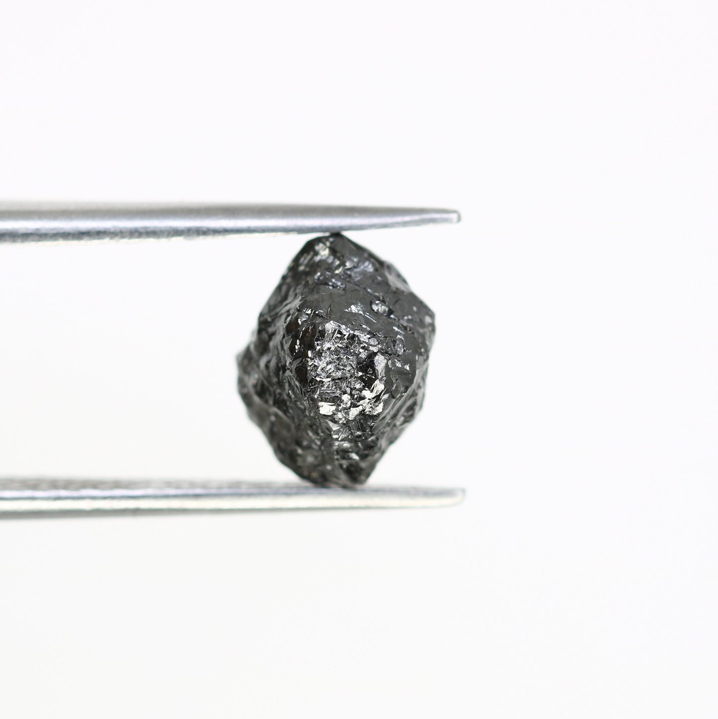 3.86 CT salt and pepper raw rough uncut African diamond for her conflict-free rough diamond ring gift for girlfriend