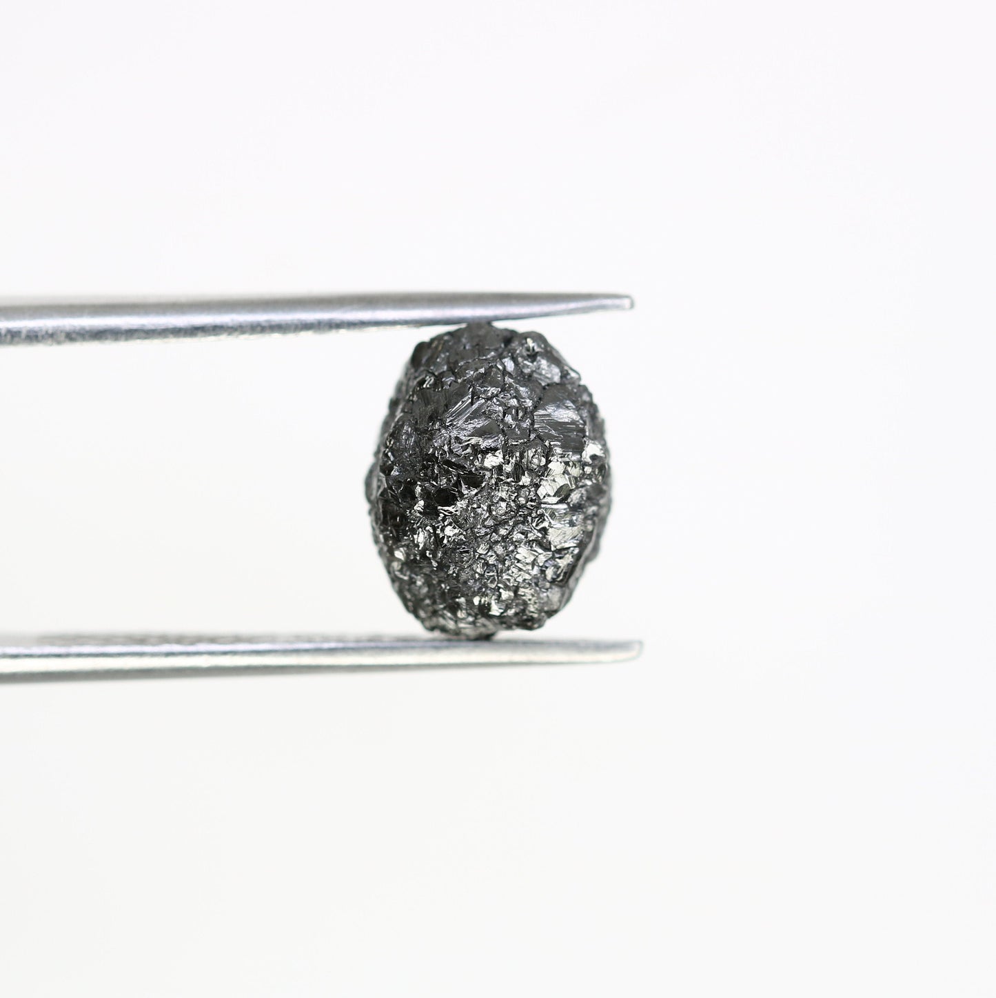 4.97 CT salt and pepper raw rough uncut African diamond for her conflict-free rough diamond ring gift for girlfriend