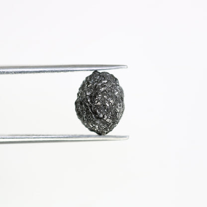 4.97 CT salt and pepper raw rough uncut African diamond for her conflict-free rough diamond ring gift for girlfriend