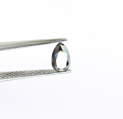 1.18 CT Pear Shape Black Diamond for Wedding Jewelry | Stunning Engagement Ring | Perfect Gift for Wife | Ideal for Gold Ring Designs