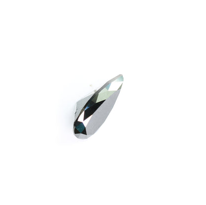 2.82 CT Pear Shape Black Diamond | Unique Elegance for Special Occasions | Perfect for Custom Gold Ring Designs