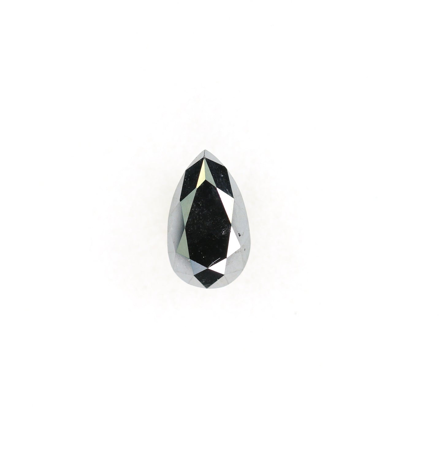 1.18 CT Pear Shape Black Diamond for Wedding Jewelry | Stunning Engagement Ring | Perfect Gift for Wife | Ideal for Gold Ring Designs
