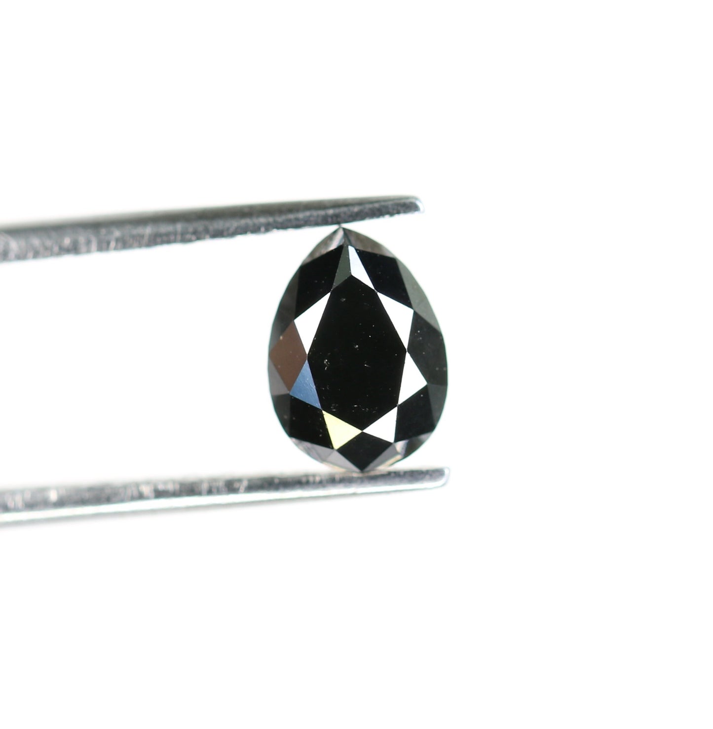 1.15 CT Fancy Pear Shape Black Diamond for Wedding Jewelry | Elegant Fancy Pear Diamond | Perfect Wedding or Anniversary Gift Gold