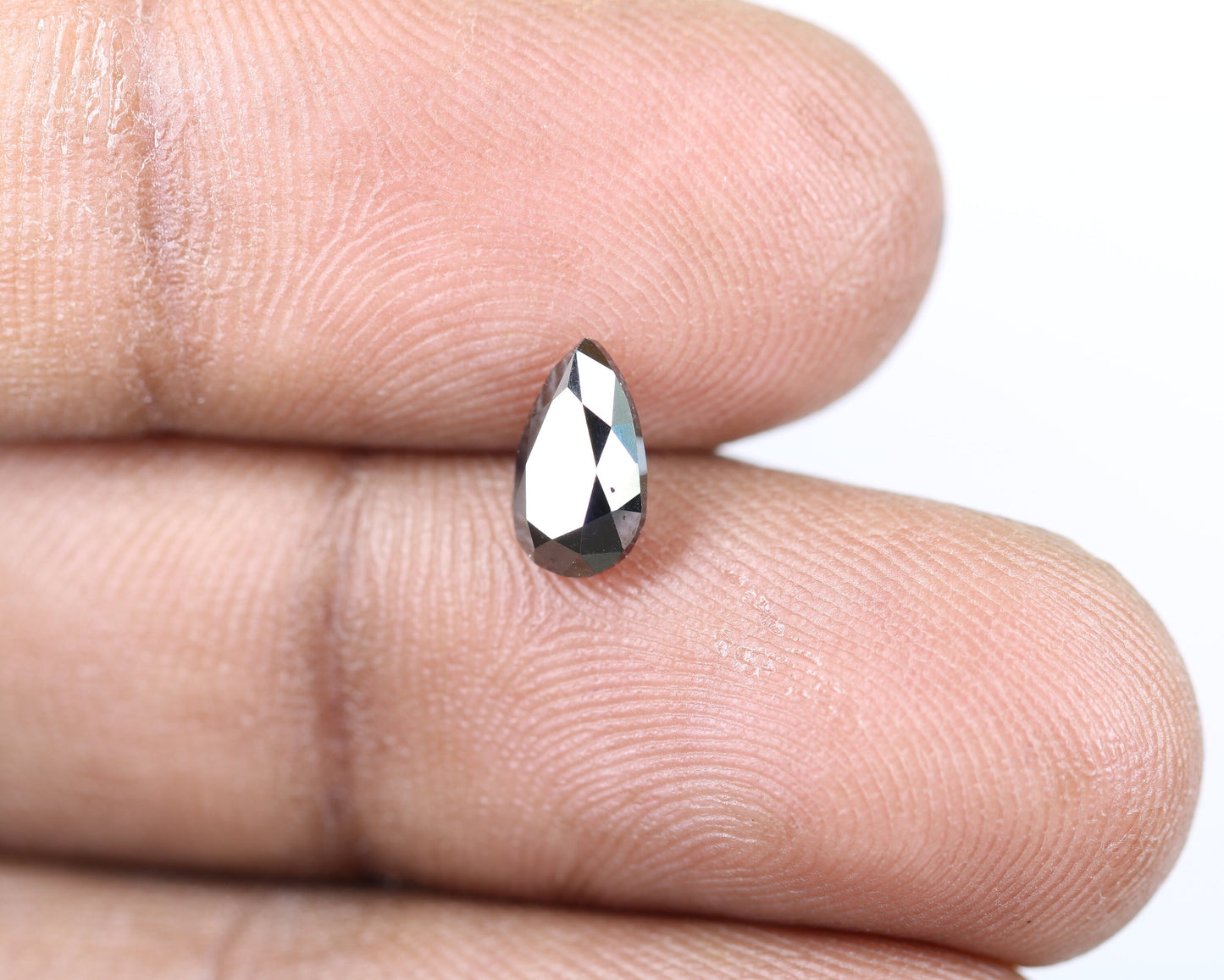 1.18 CT Pear Shape Black Diamond for Wedding Jewelry | Stunning Engagement Ring | Perfect Gift for Wife | Ideal for Gold Ring Designs