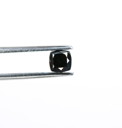 0.36 CT Cushion Shape Fancy Black Diamond for Engagement Jewelry, Pendant, Gold Ring Gemstone