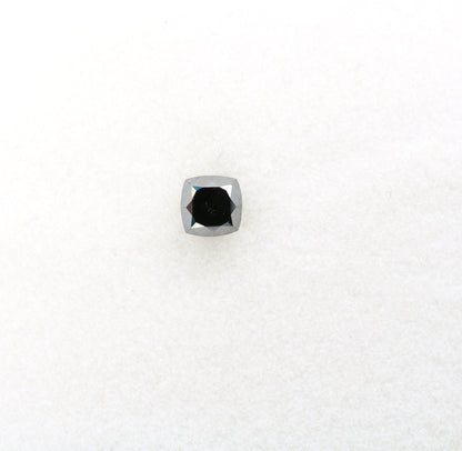0.36 CT Cushion Shape Fancy Black Diamond for Engagement Jewelry, Pendant, Gold Ring Gemstone