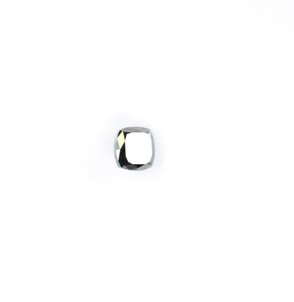 0.36 CT Cushion Shape Black Diamond for Wedding Ring, Engagement Ring, Gift for Her, Gold Ring Gemstone