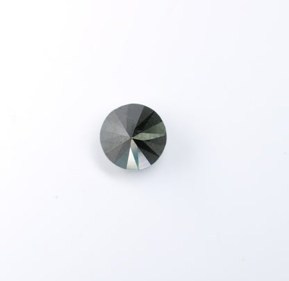 1.95 CT Black Round Brilliant Cut Natural Diamond | Ideal for Wedding Ring | Gift for Girlfriend or Wife | Custom Gold Ring Setting