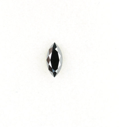 0.29 CT Marquise Shape Salt And Pepper Diamond | Natural Loose Black Diamonds For Weeding & Earring | For pendant | For Bracelet Diamonds